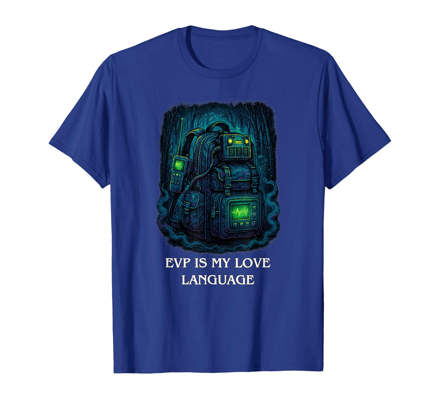 Funny Paranormal Investigation with EVP Detector Equipment T-Shirt