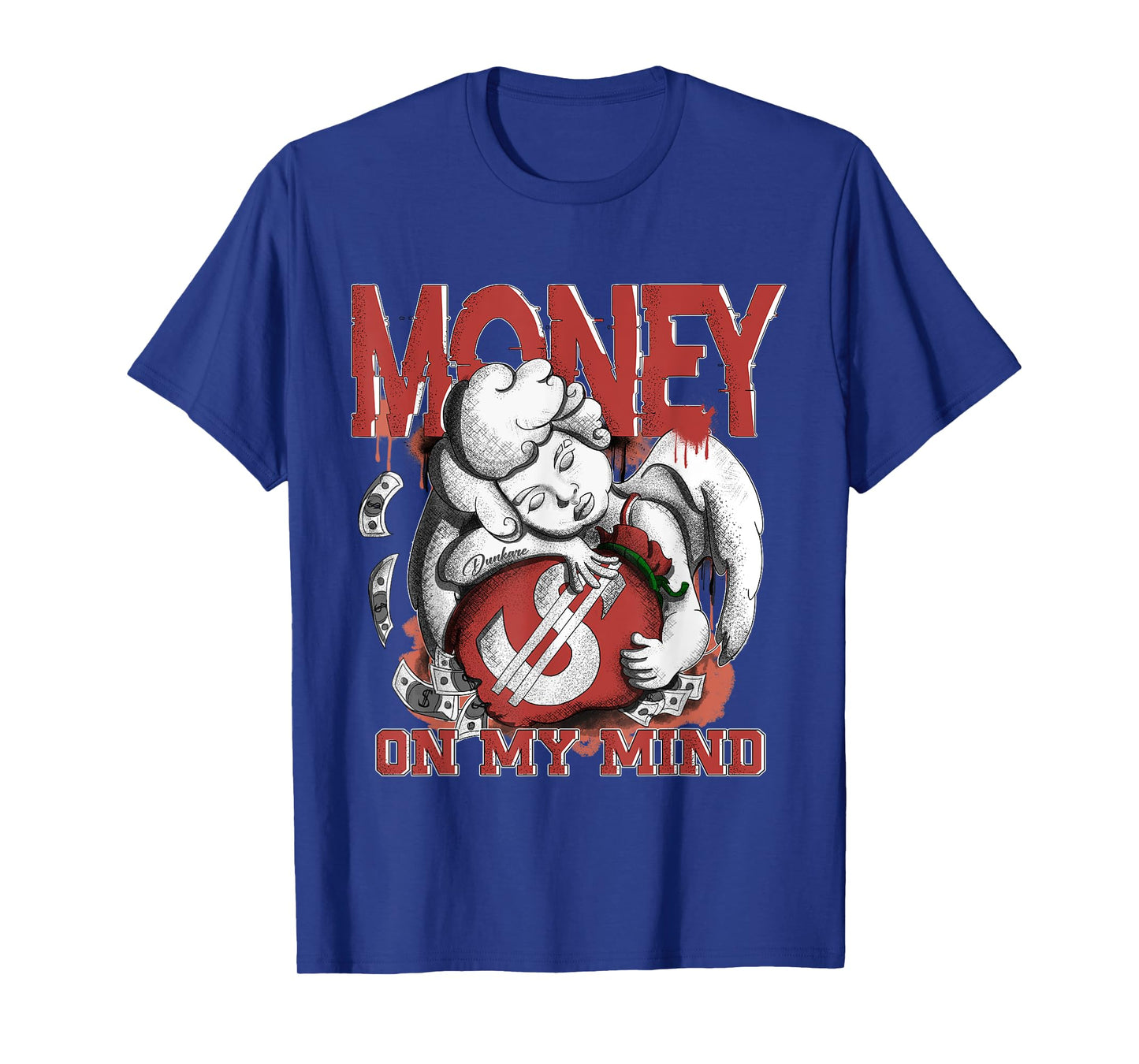 Money On My Mind Dune Red 13s Matching T-Shirt