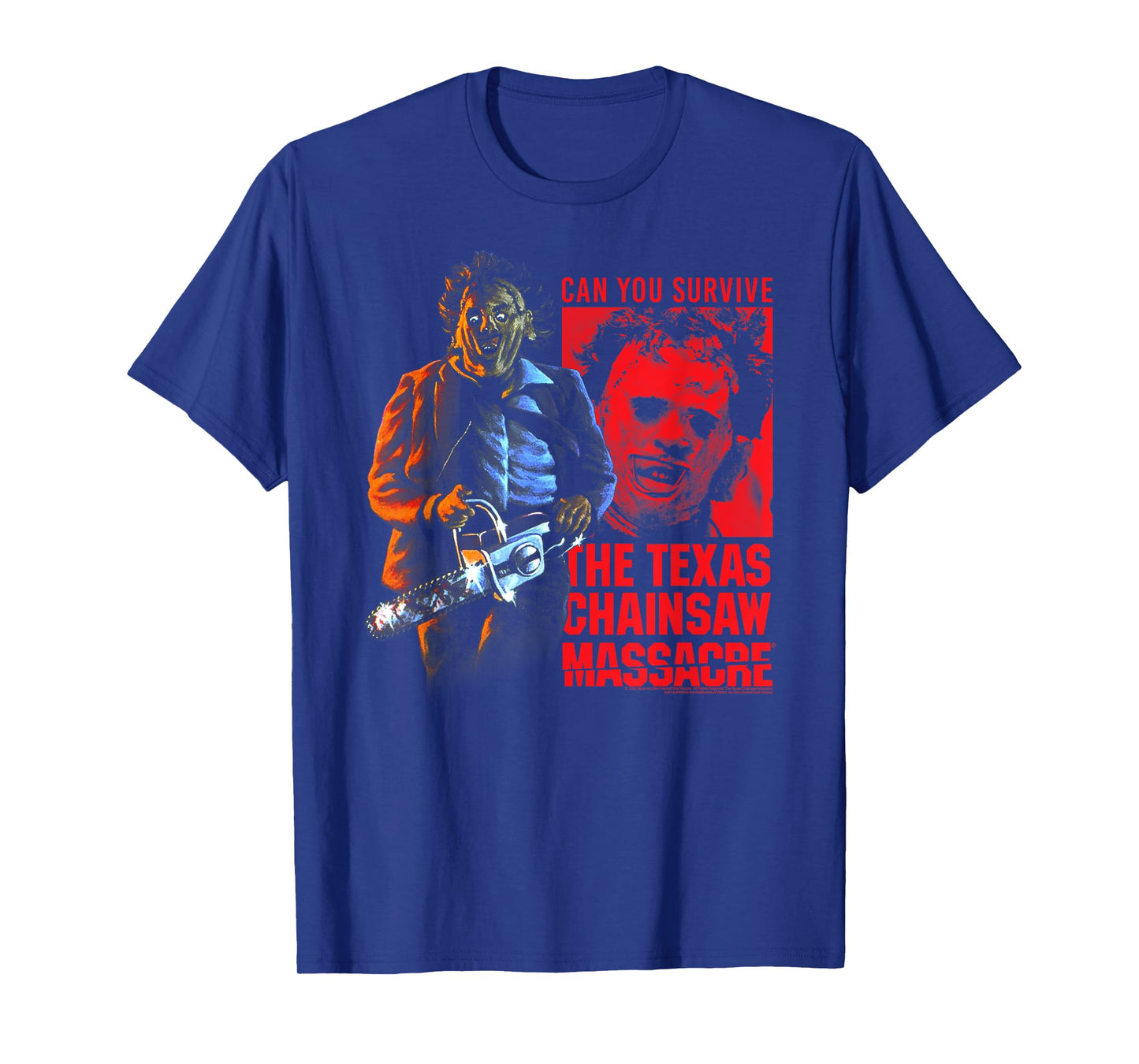 The Texas Chainsaw Massacre Survive Leatherface Horror T-Shirt