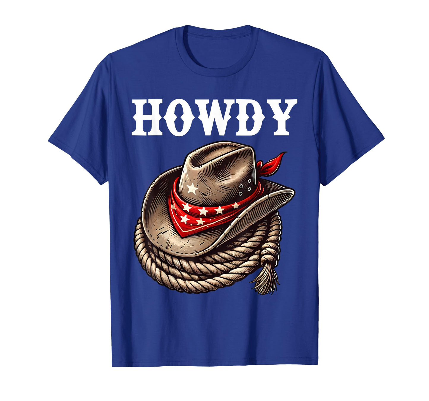 Howdy Cowboy Hat funny Western Rodeo T-Shirt