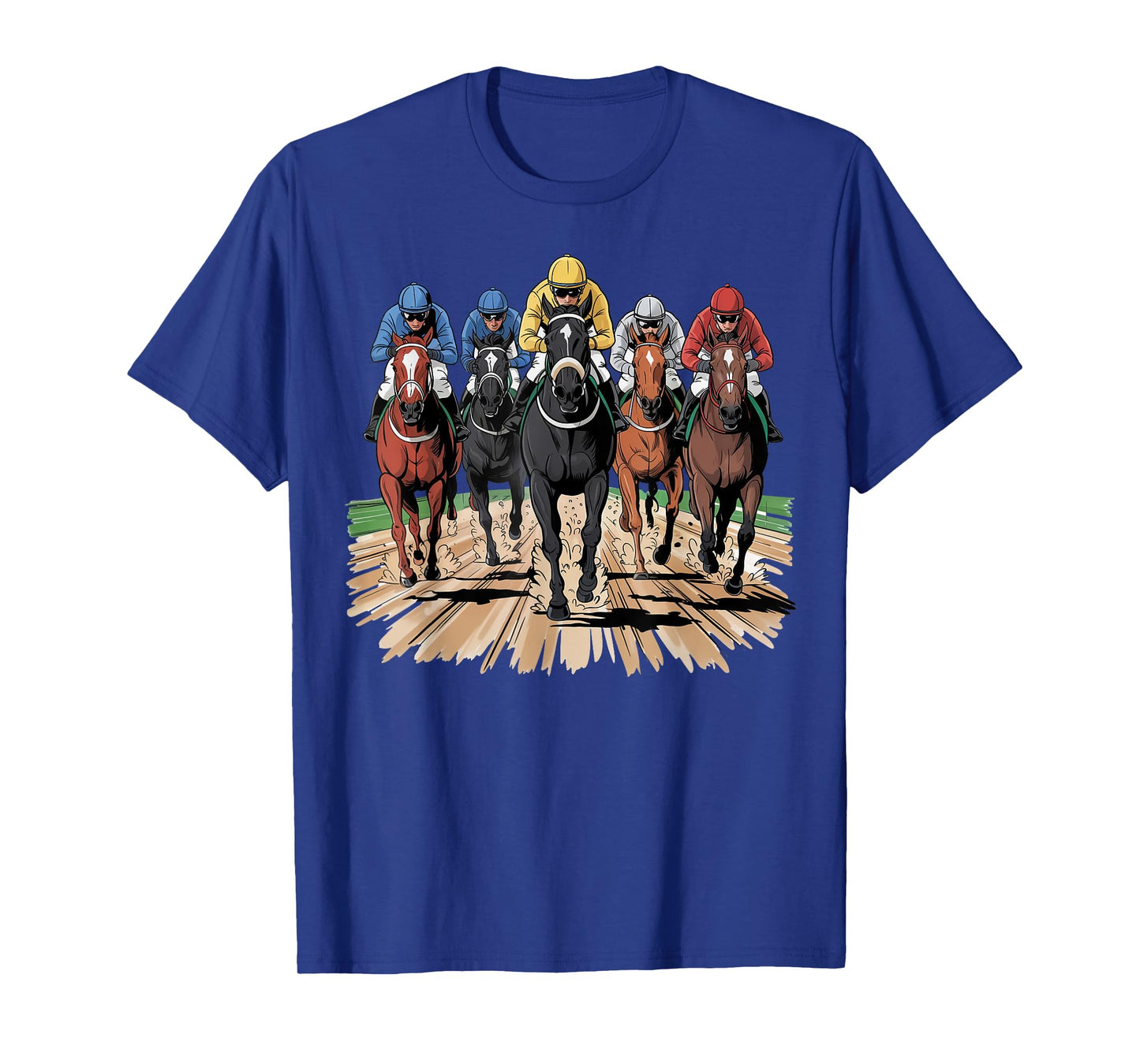 Horse Racing Jockey Racer Derby Rider Gifts Men Women Kids T-Shirt
