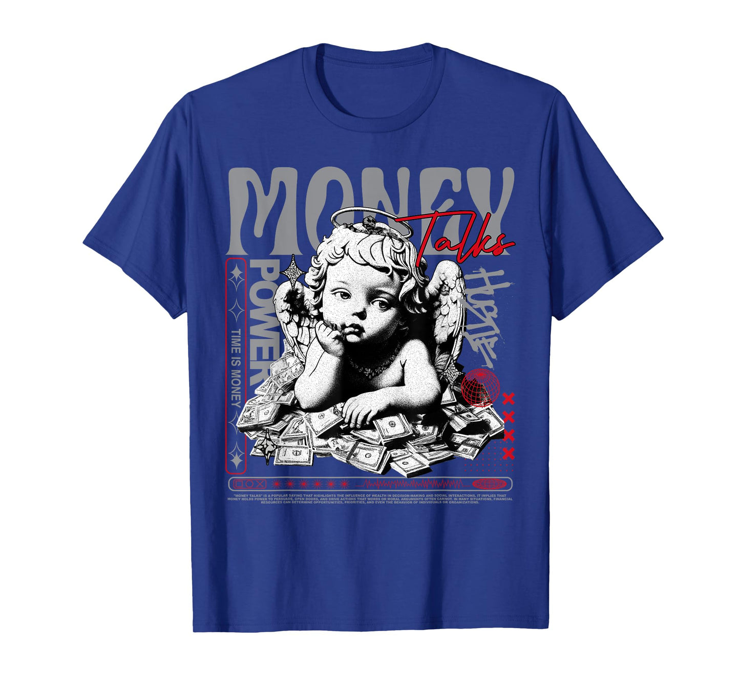 Money Talks Black Cement 3s Matching Tee For Men Women T-Shirt