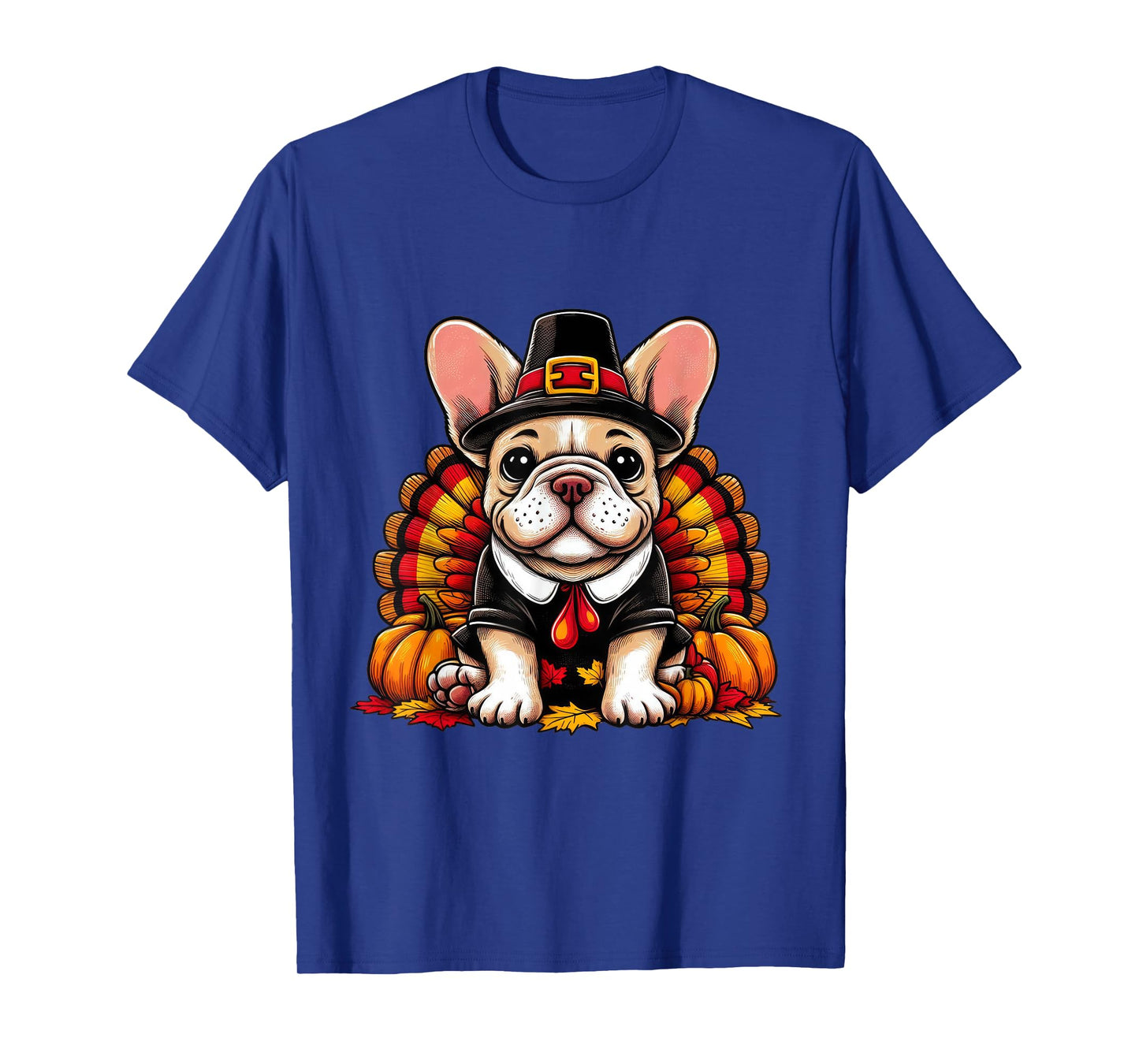 French Bulldog Thanksgiving Costume Dog Frenchie T-Shirt
