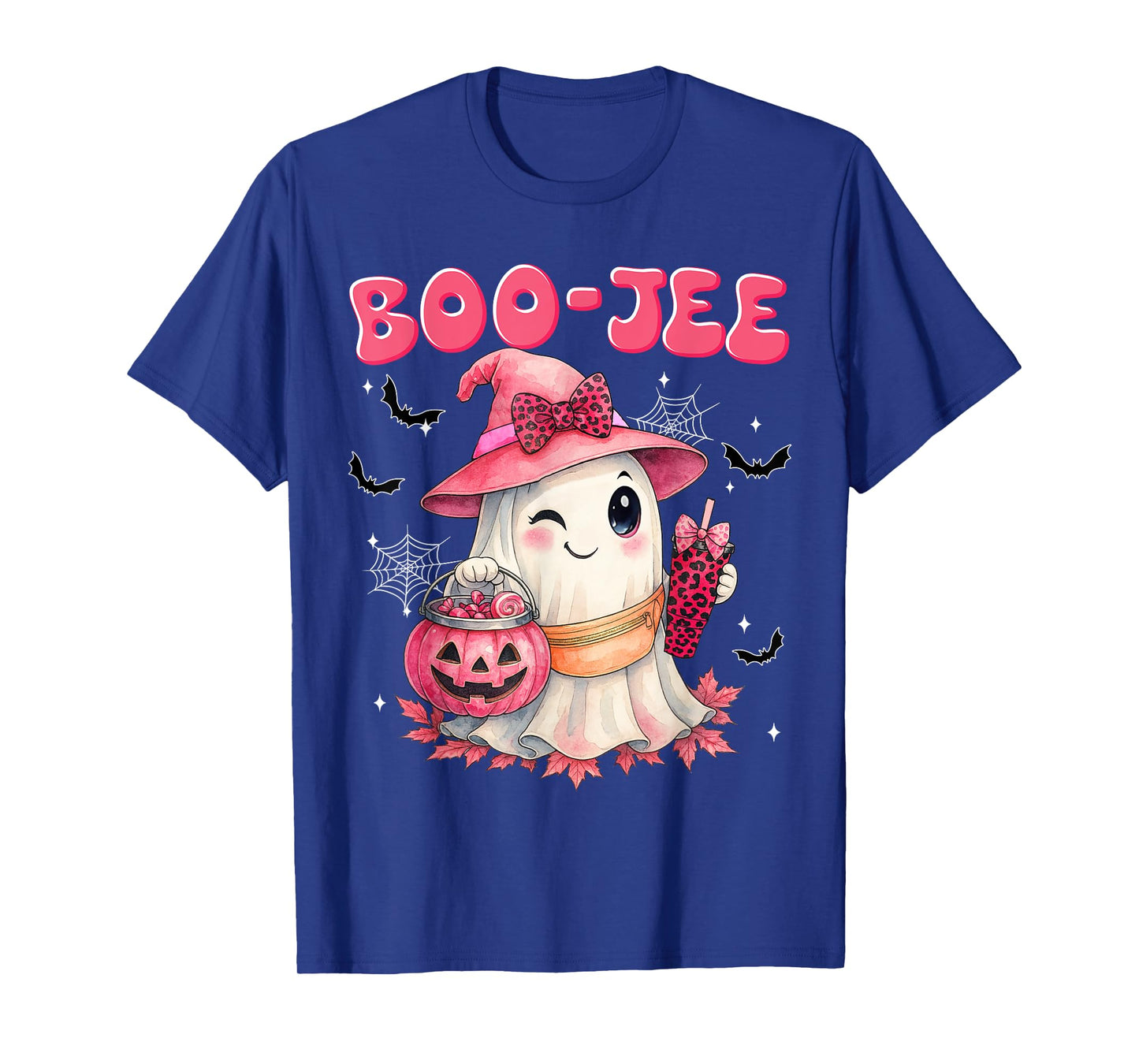 Spooky Season Cute Boo Jee Boujee Halloween Costumes Girls T-Shirt