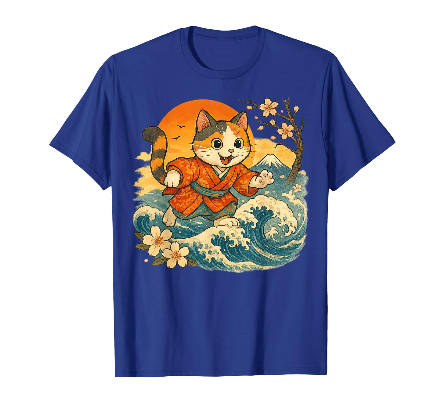 Kawaii Cat Anime Japanese Funny Art Gifts Men Women Kids T-Shirt
