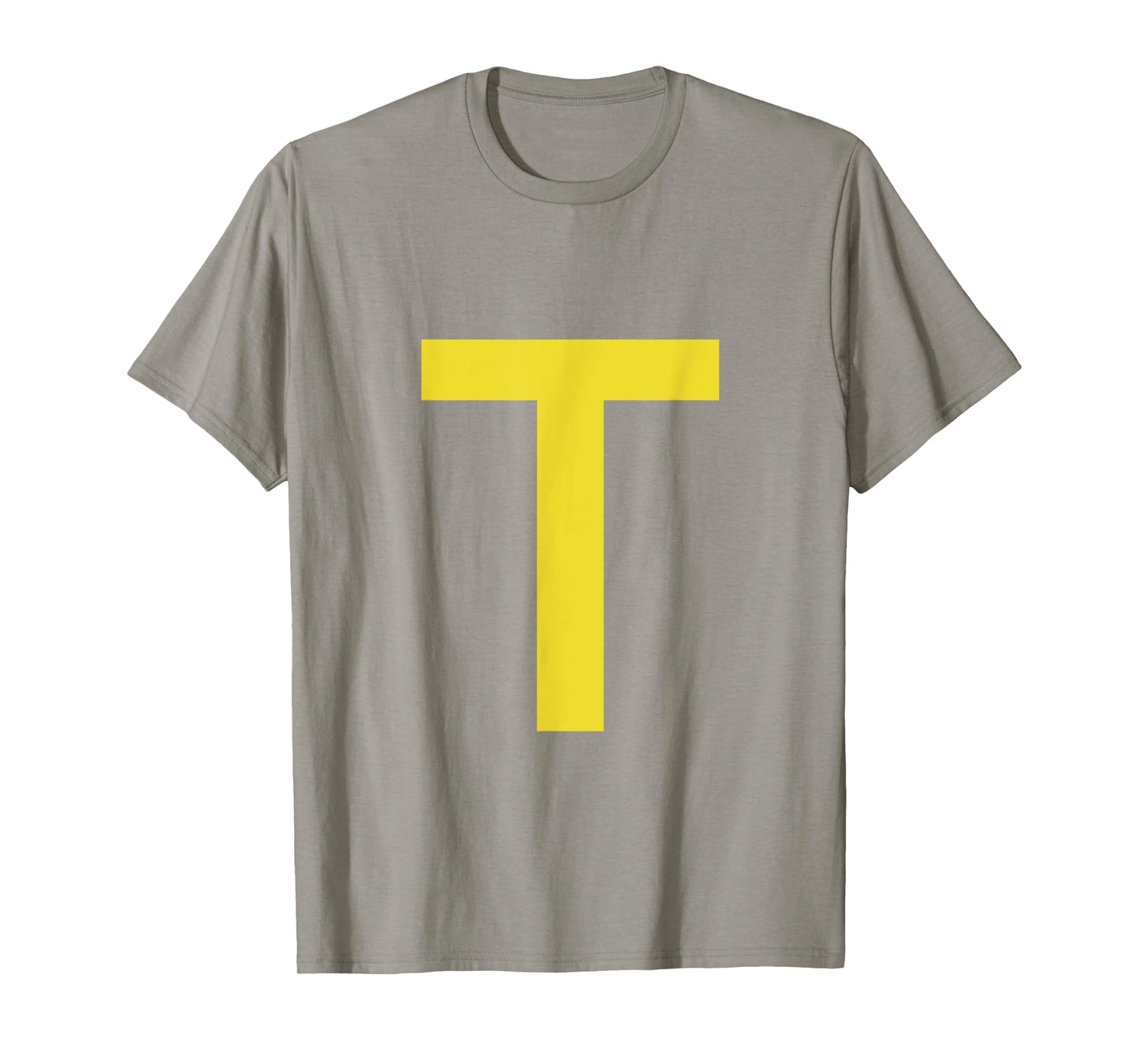 letter t funny chipmunk group matching halloween costume T-Shirt