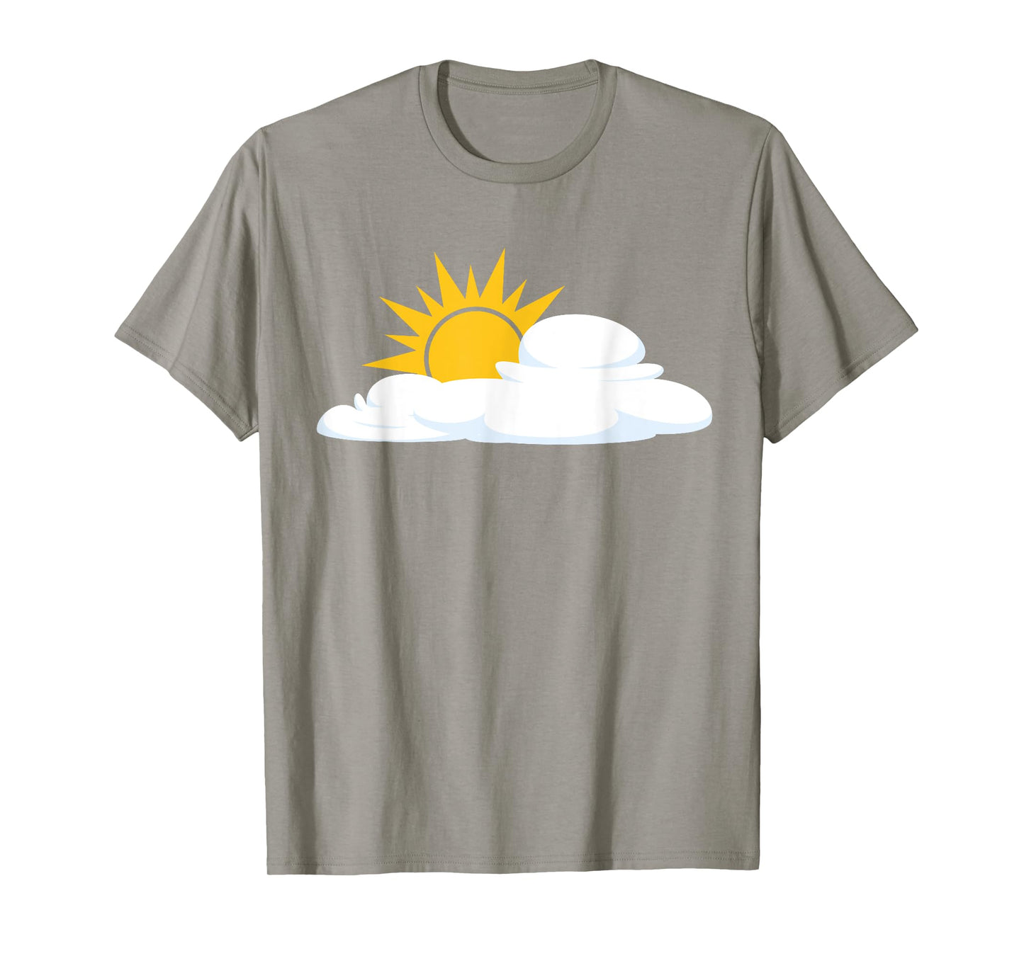 White Cloud With Sunshine Men Women Kids T-Shirt