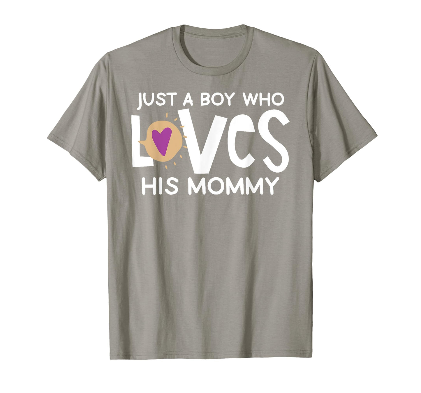 Just A Boy Who Loves His Mommy Cute Mother’s Day T-Shirt