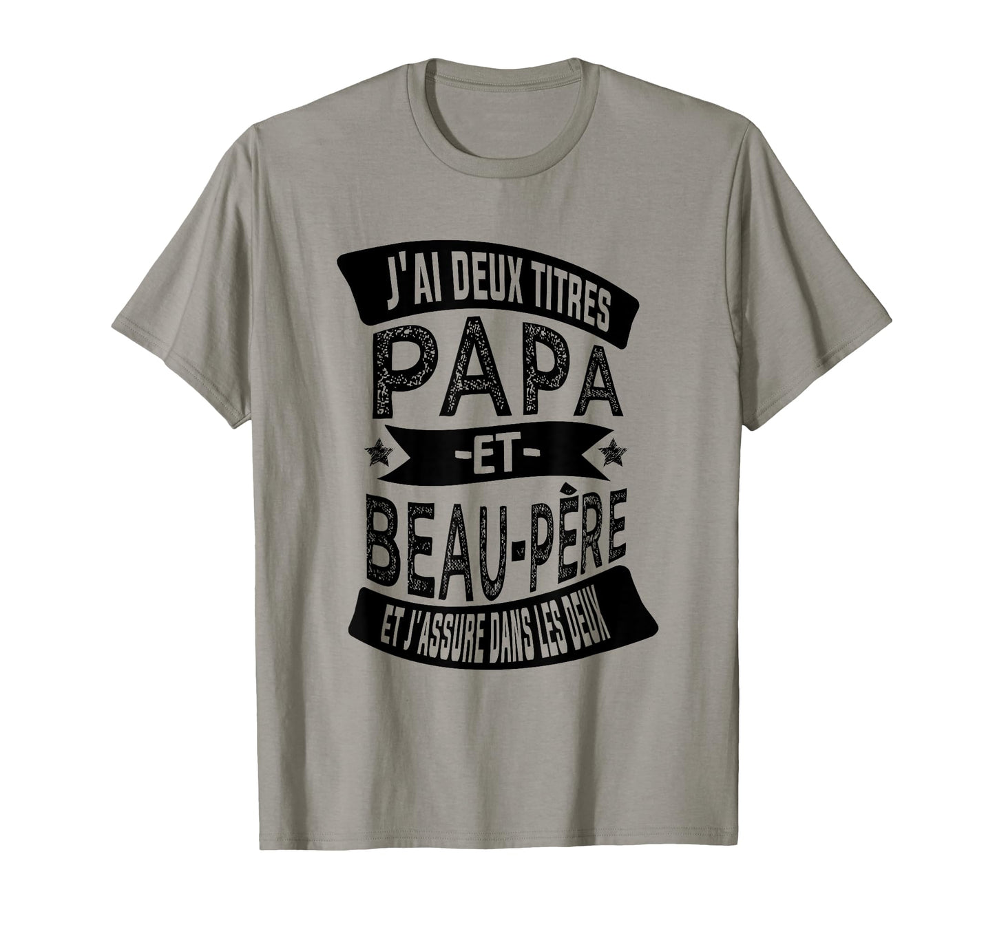 Merry Christmas Funny Gift For Dad And Stepfather T-Shirt