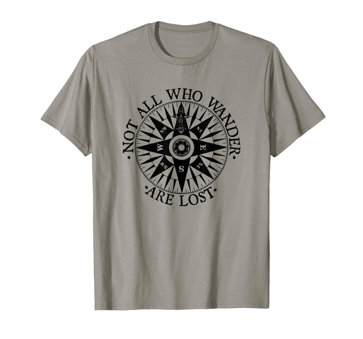 Funny Not All Who Wander Are Lost Adventure Travel Gifts T-Shirt