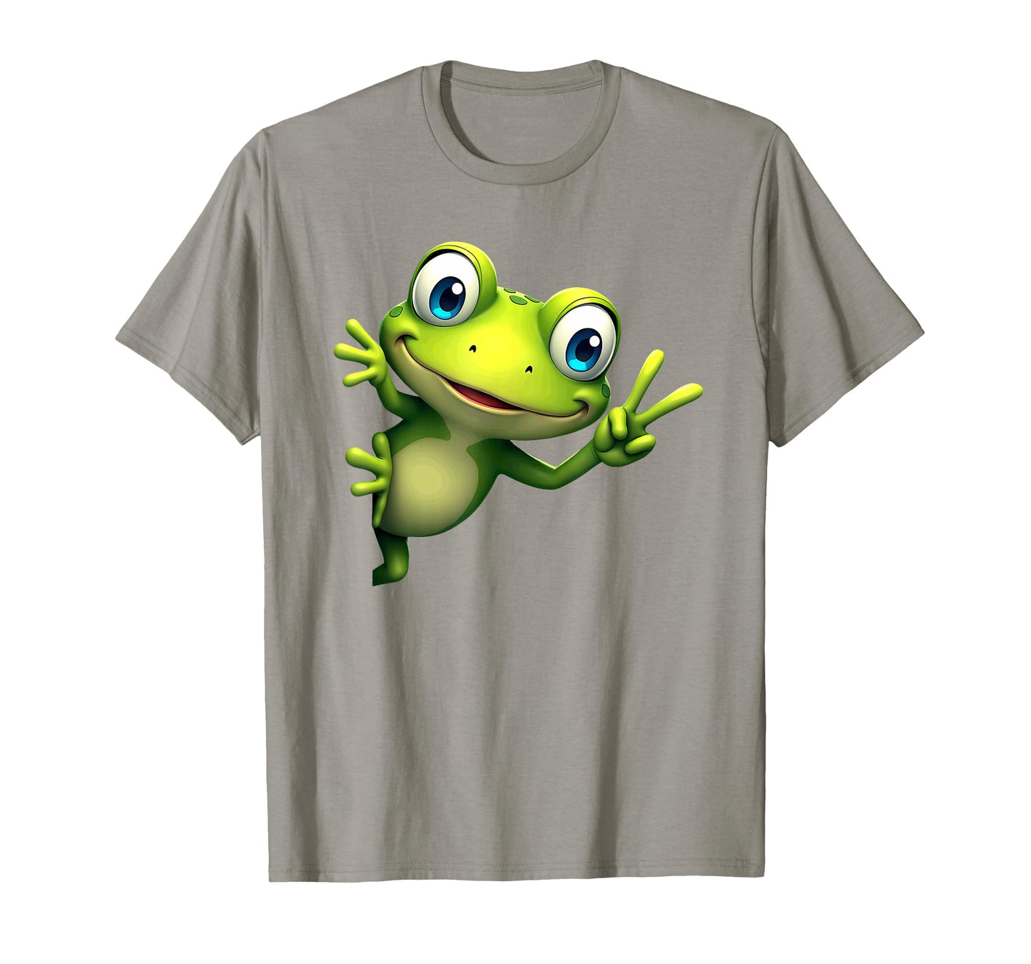 Cute Frog Peace Sign T-Shirt