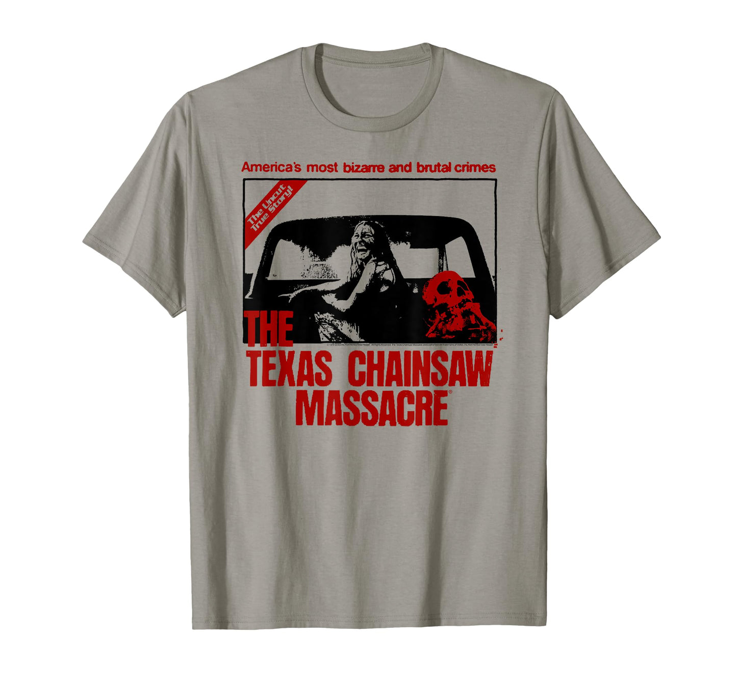 The Texas Chainsaw Massacre Back of Truck Sally Horror T-Shirt
