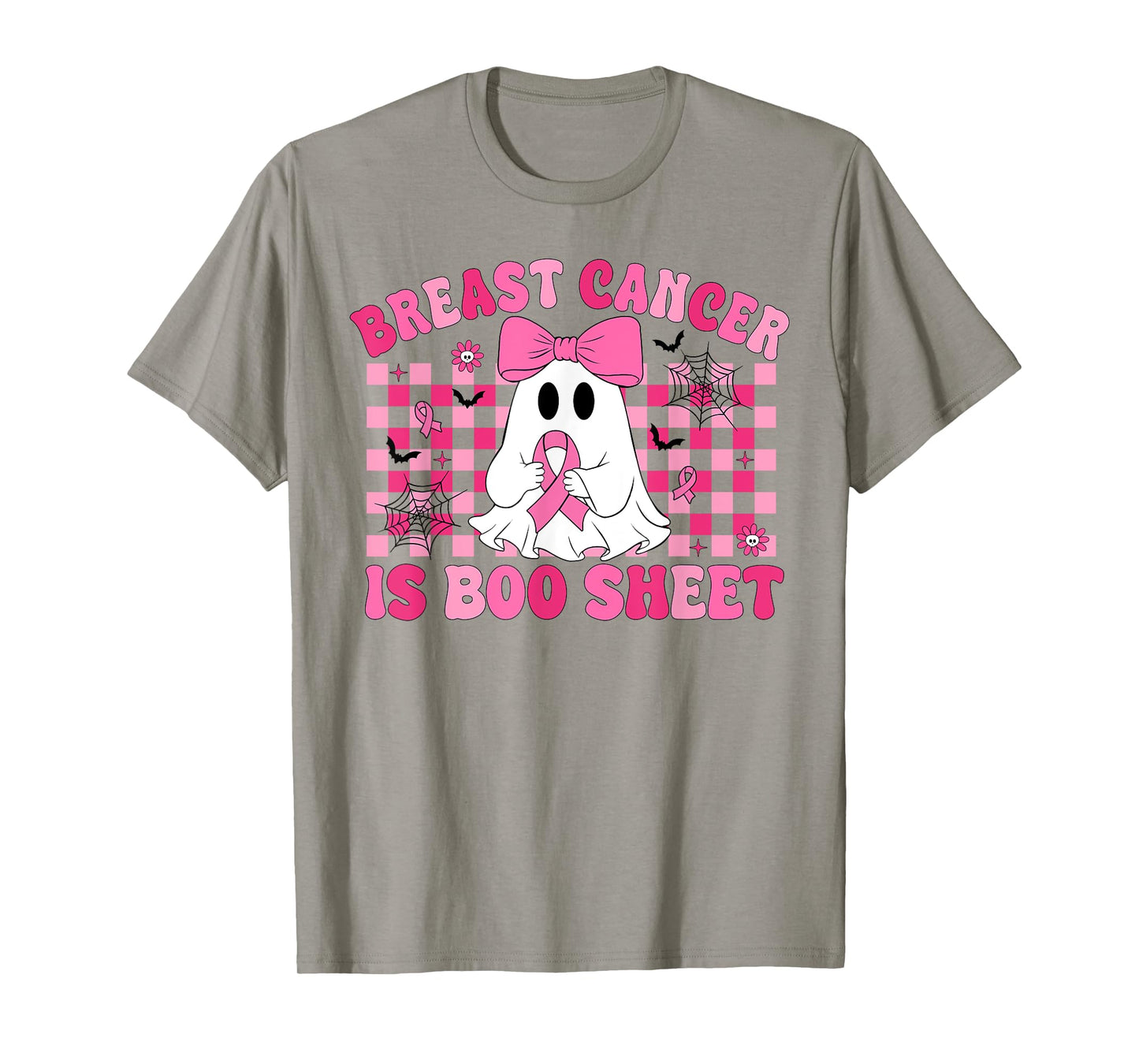 Breast Cancer Is Boo Sheet Breast Cancer Awareness Halloween T-Shirt