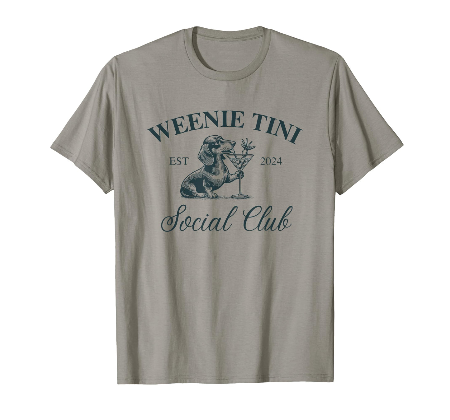 dachshund weenie tini social club T-Shirt