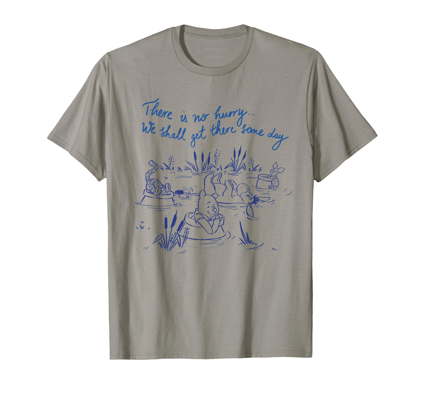 Disney Winnie the Pooh No Hurry We Shall Get There Some Day T-Shirt