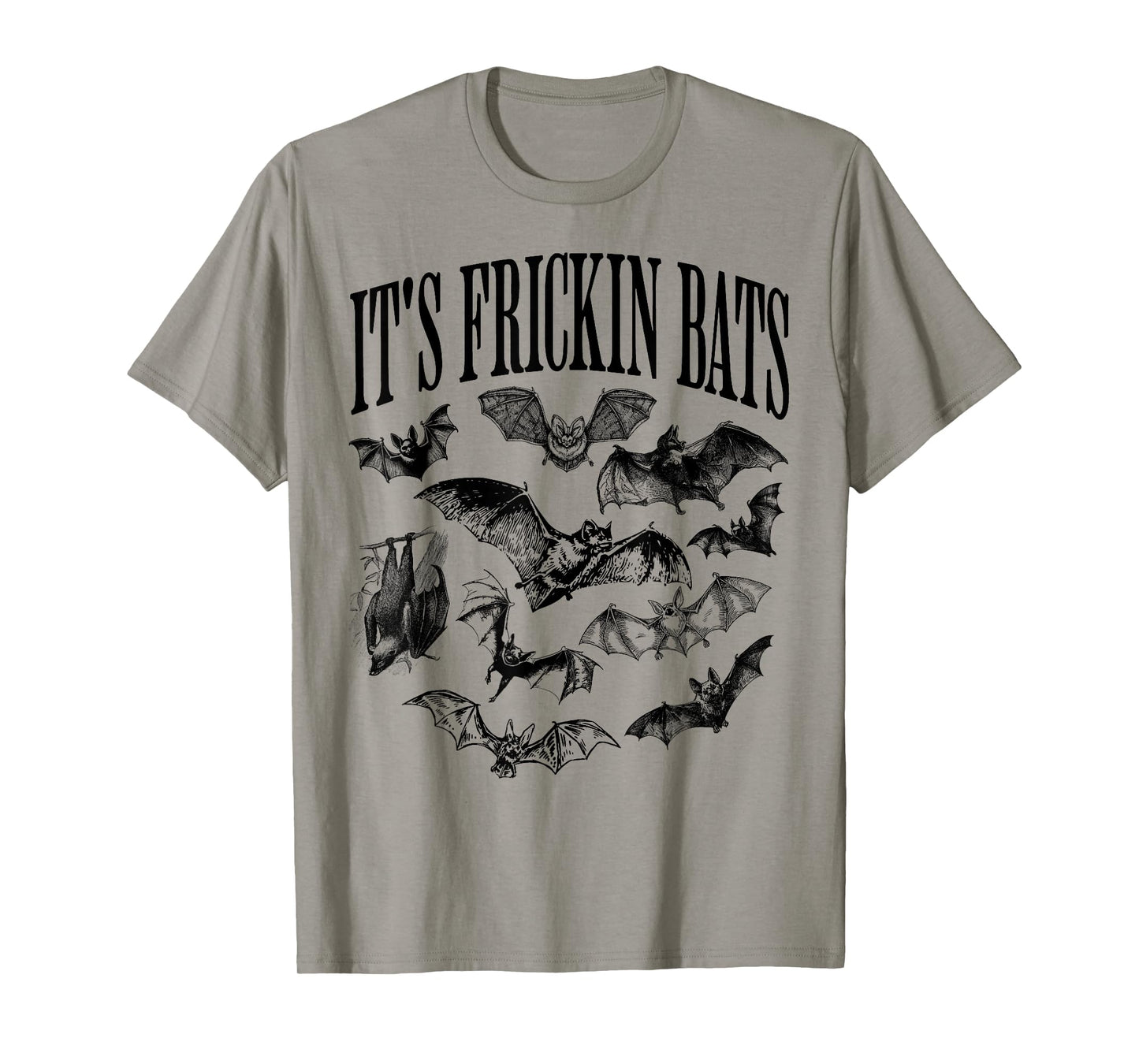 Vintage It's Frickin Bats, Funny and Spooky Halloween Bats T-Shirt