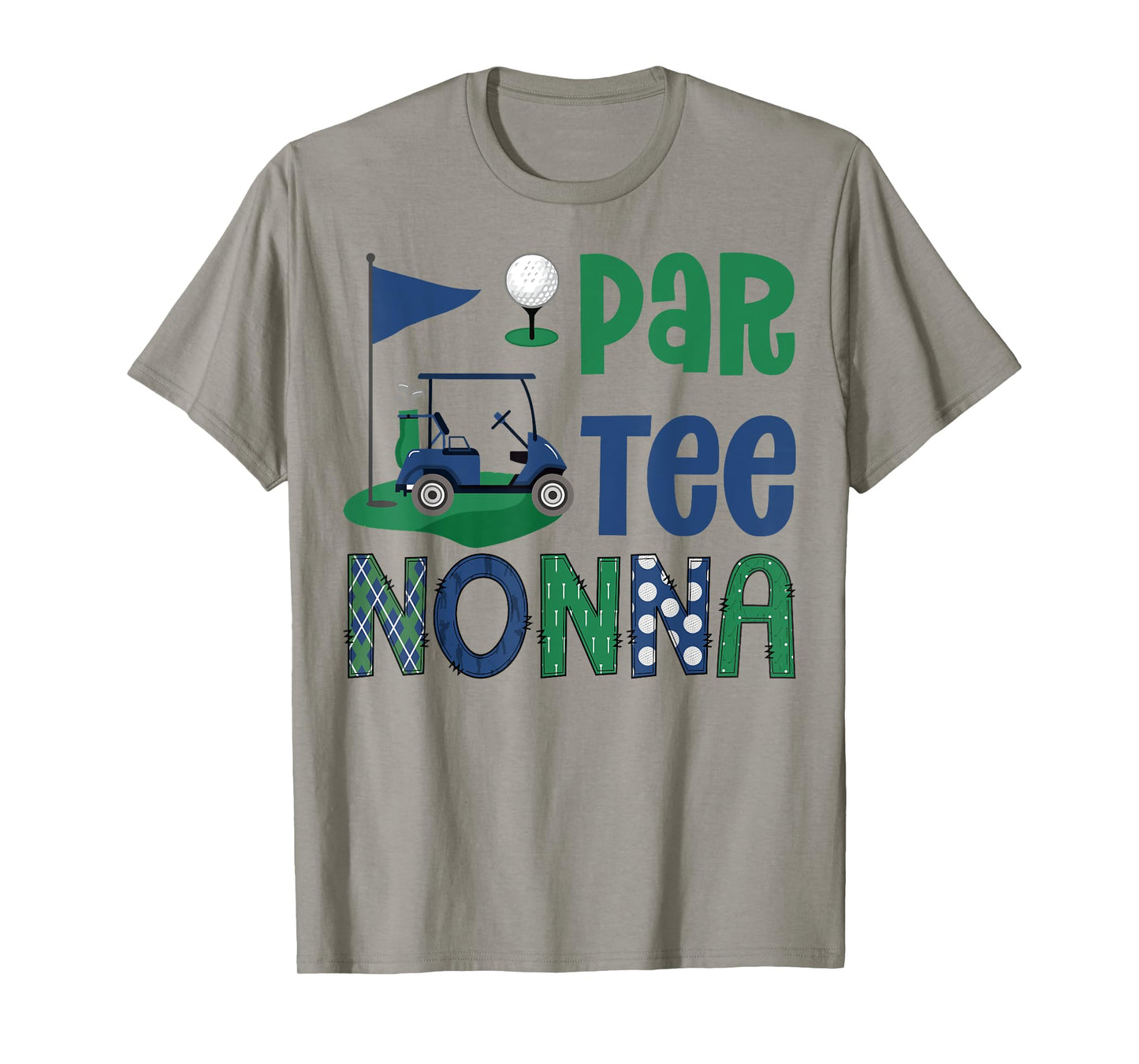 Par-Tee Nonna Golf Lover Birthday Party Family Matching T-Shirt