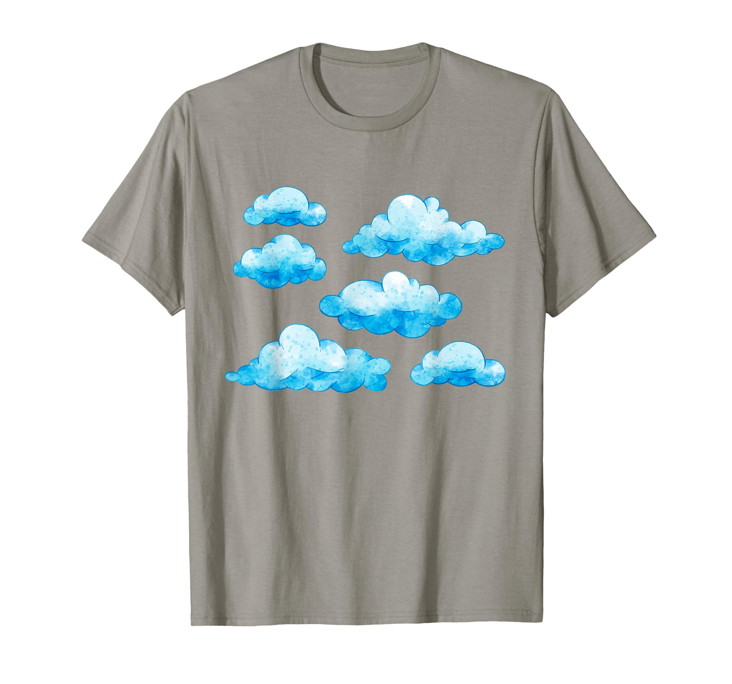 Blue White Clouds T-Shirt