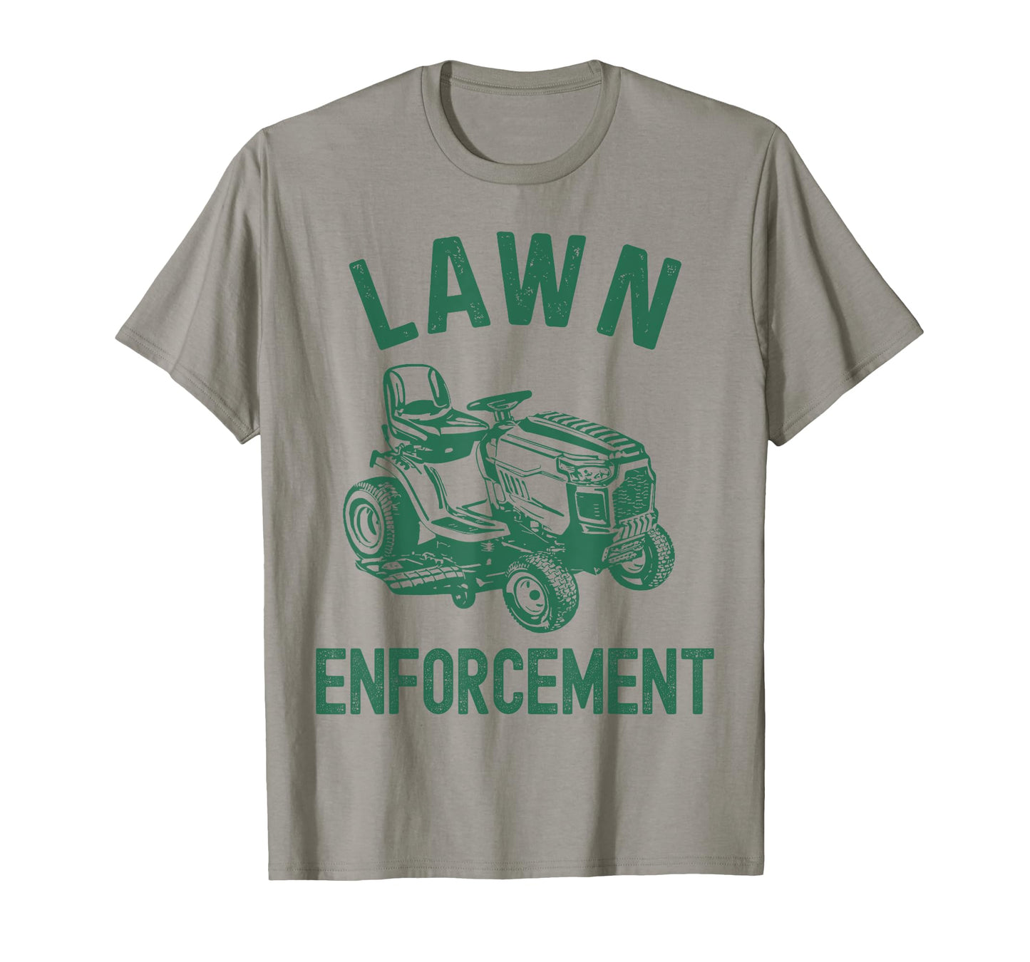 Lawn Enforcement Funny Dad Husband Joke for Fathers T-Shirt