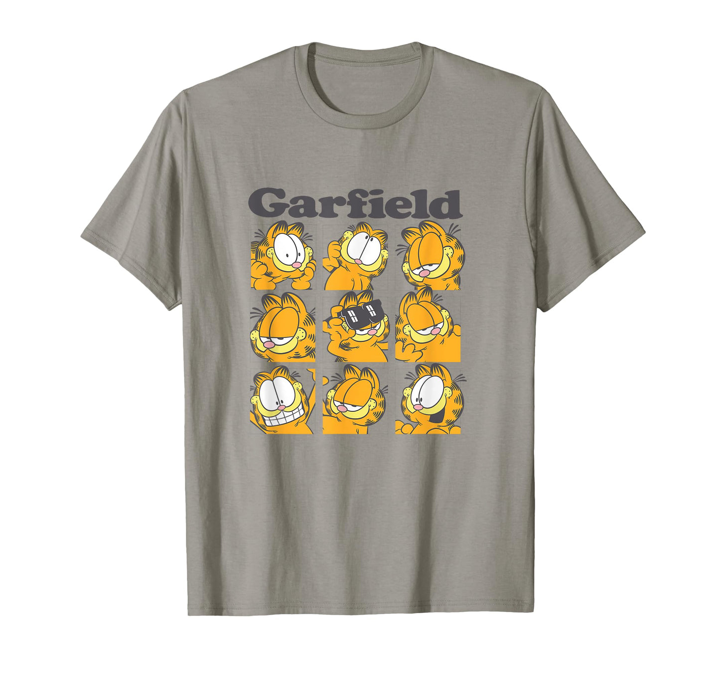 Garfield The Many Emotions Of Garfield Box Up T-Shirt