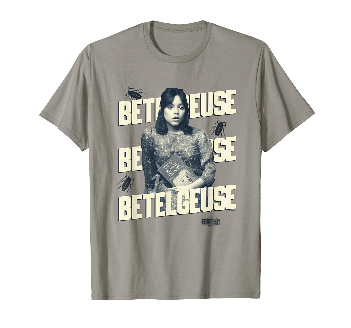Beetlejuice Beetlejuice Astrid Holding Book Vintage T-Shirt