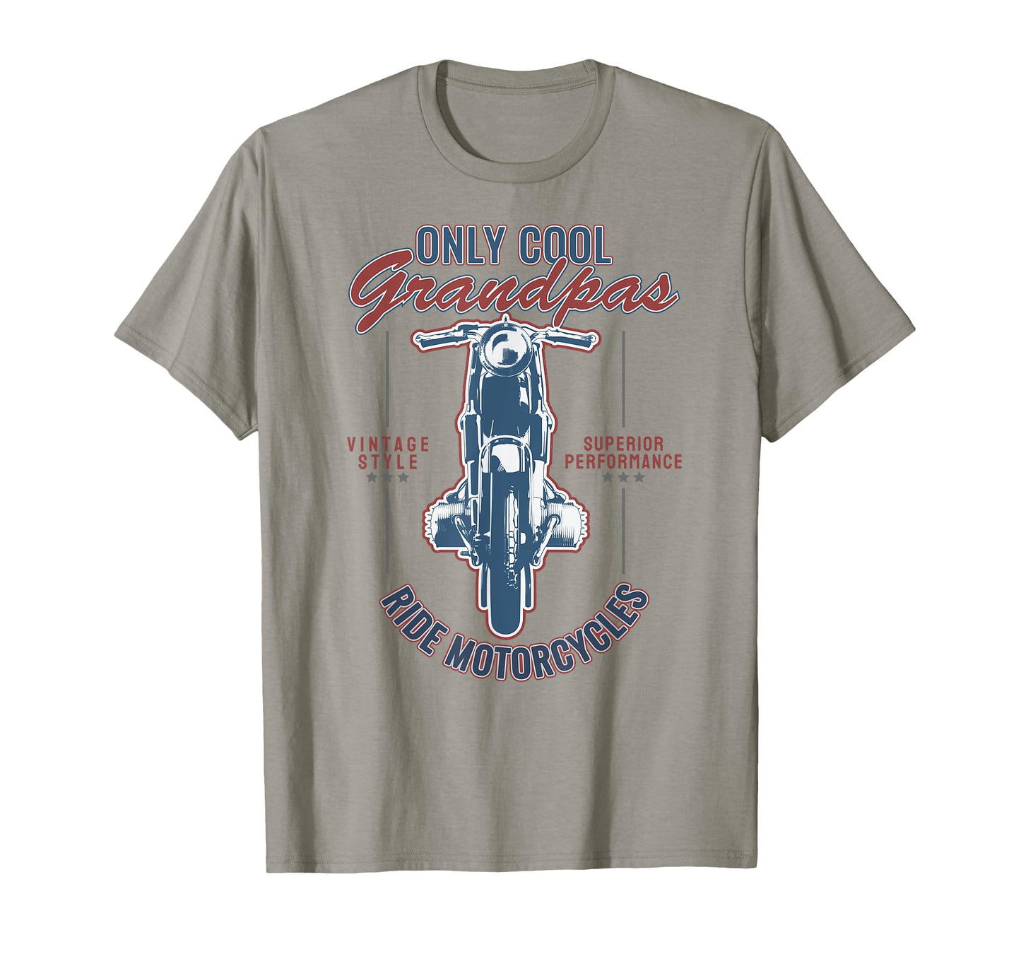 Only Cool Grandpas Ride Motorcycles T-Shirt