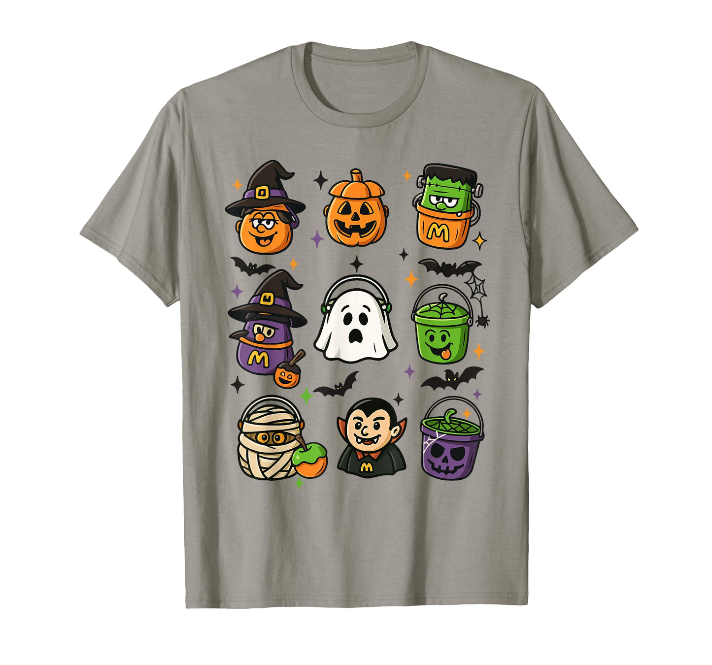 Spooky Nuggets Meal Bucket Halloween Chicken Nuggets T-Shirt