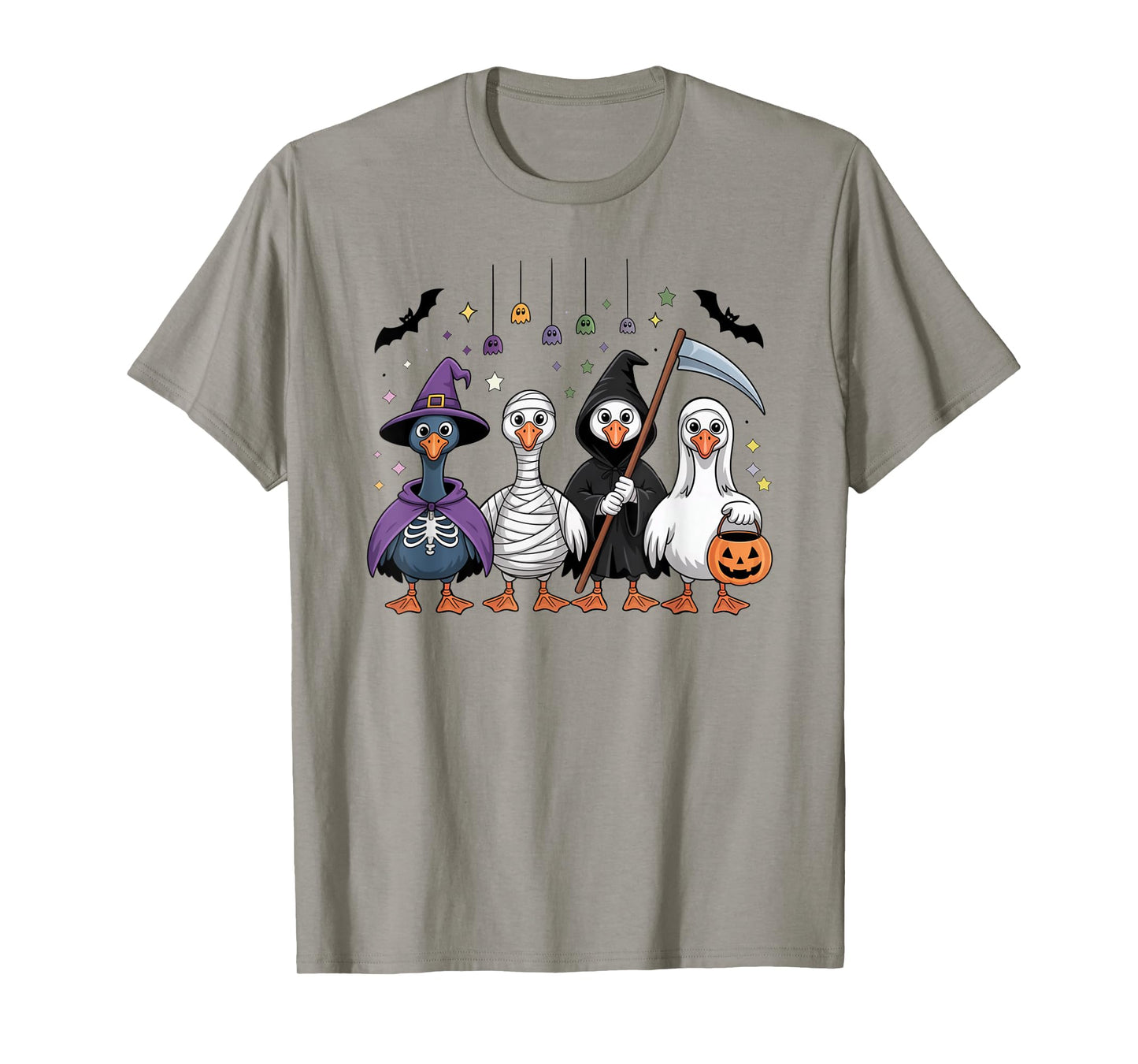 Halloween Goose Costume Spooky Goosey Witchy Halloween Vibes T-Shirt