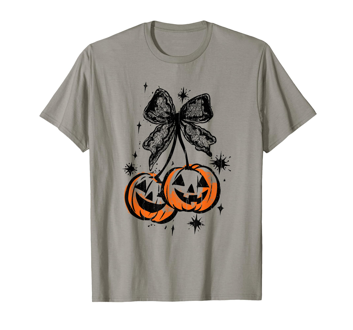 Cherries Pumpkin, Pumpkin Season, Cherries Pumpkin Halloween T-Shirt