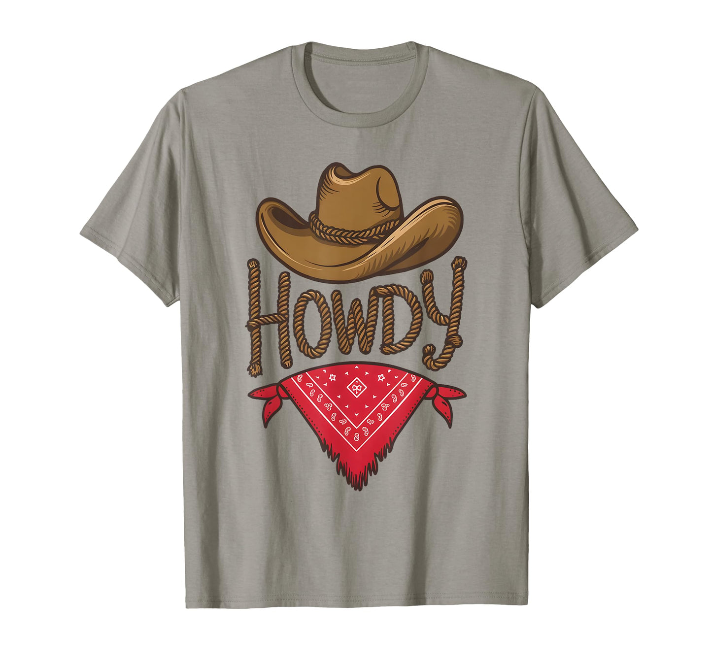 Cowboy Hat Cowgirl Country Chic Rodeo Rustic Western Howdy T-Shirt