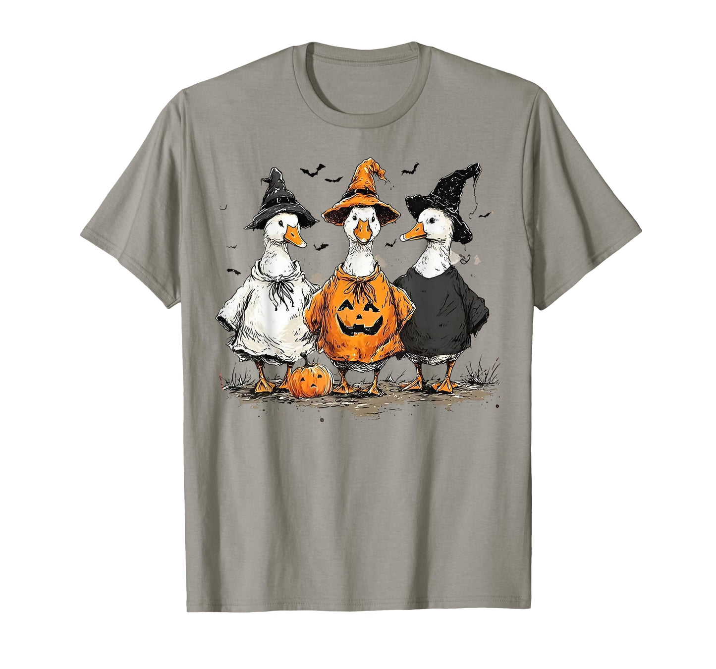 Goose Halloween Shirt Funny Silly Goose Animal Lover T-Shirt