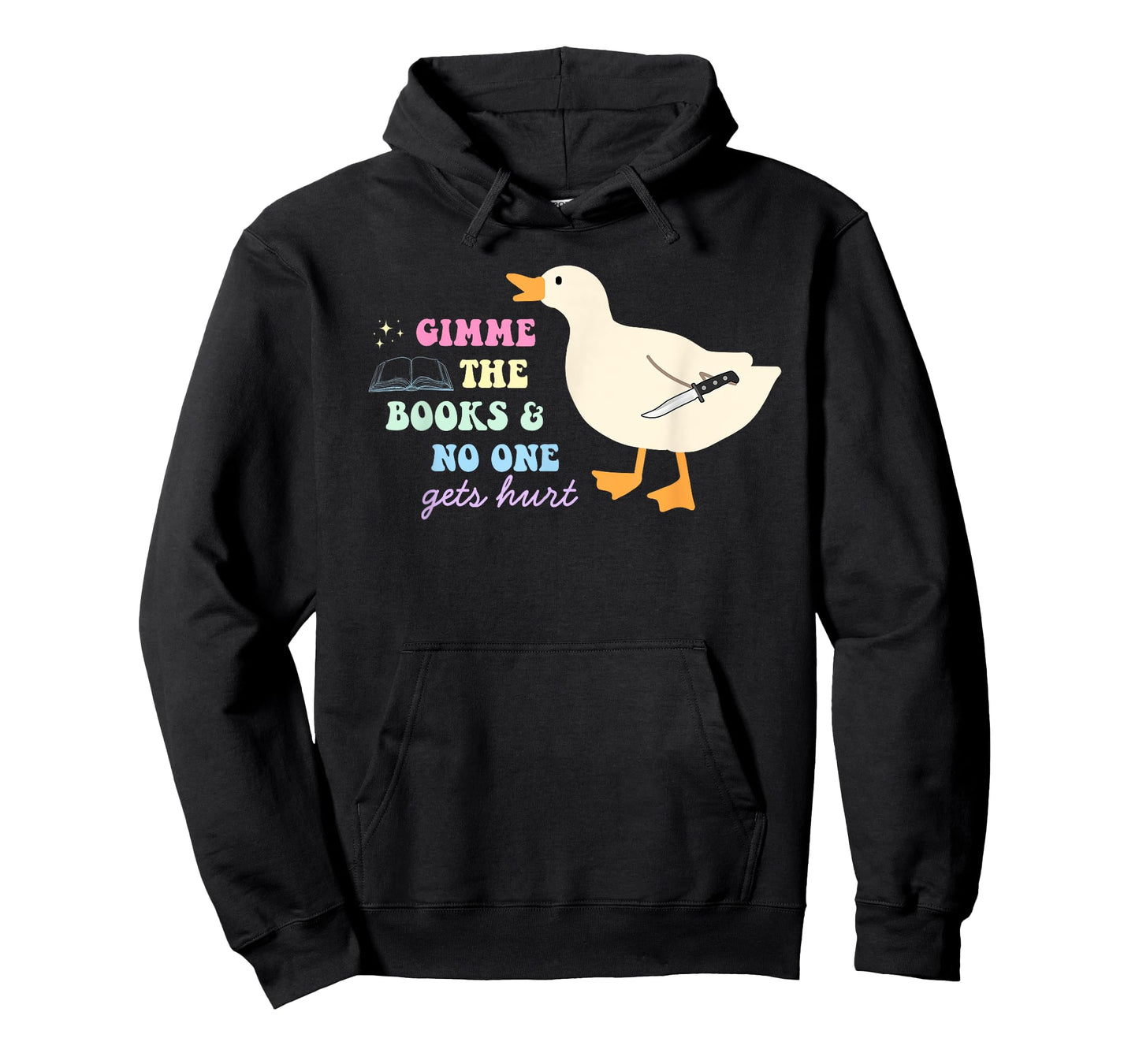 Gimme The Books & No One Gets Hurt Funny Bookish T-Shirt