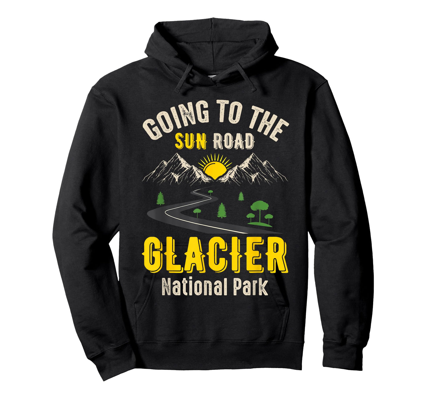 Going To The Sun Road Glacier National Park Montana Gift T-Shirt
