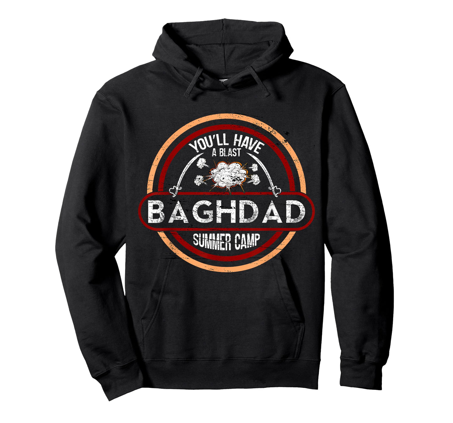Baghdad Summer Camp | Iraq War Veteran Military T-Shirt T-Shirt