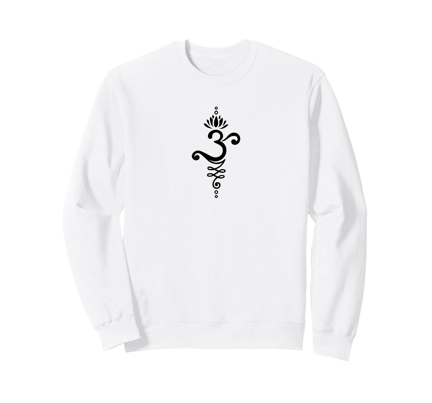 Om Mantra Yoga Symbol Lotus Flower Unalome Ornament Buddhism T-Shirt
