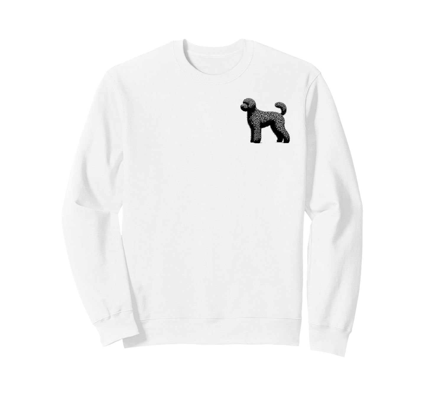 Dog Dad Mom Lover - Monochromatic Whoodle T-Shirt