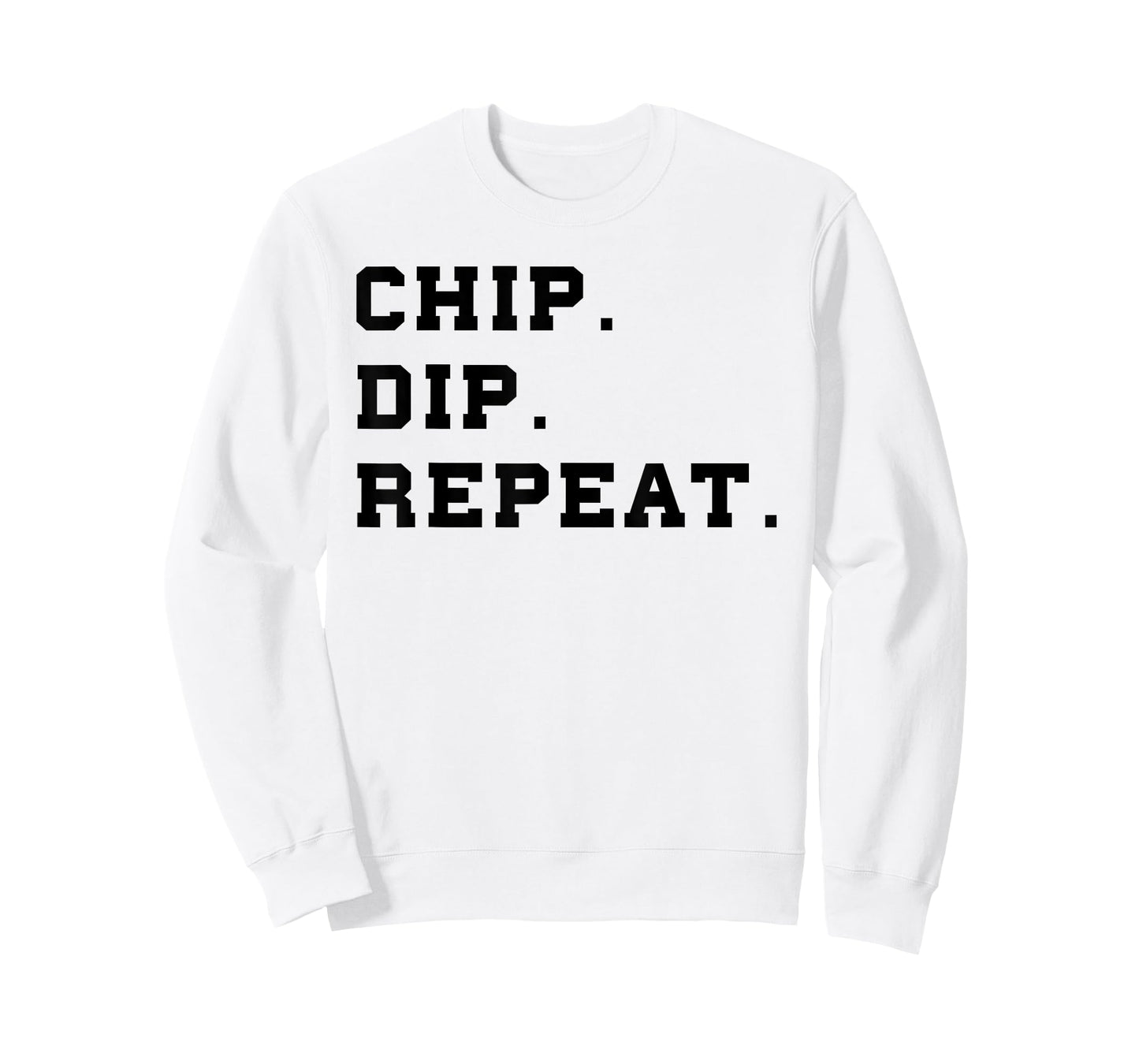 Chip Dip Repeat Shirt Funny Foodie Tshirt Salsa Lover Shirt T-Shirt