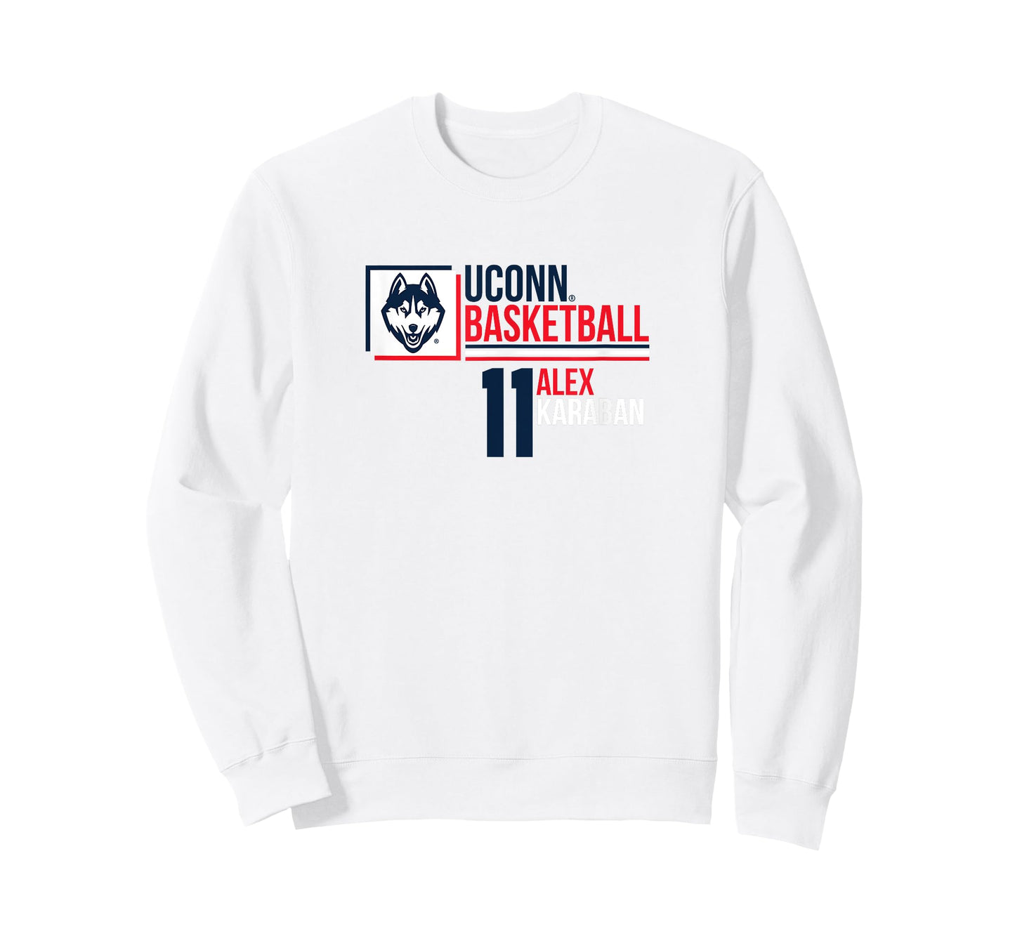 UConn Basketball: Alex Karaban 11 T-Shirt