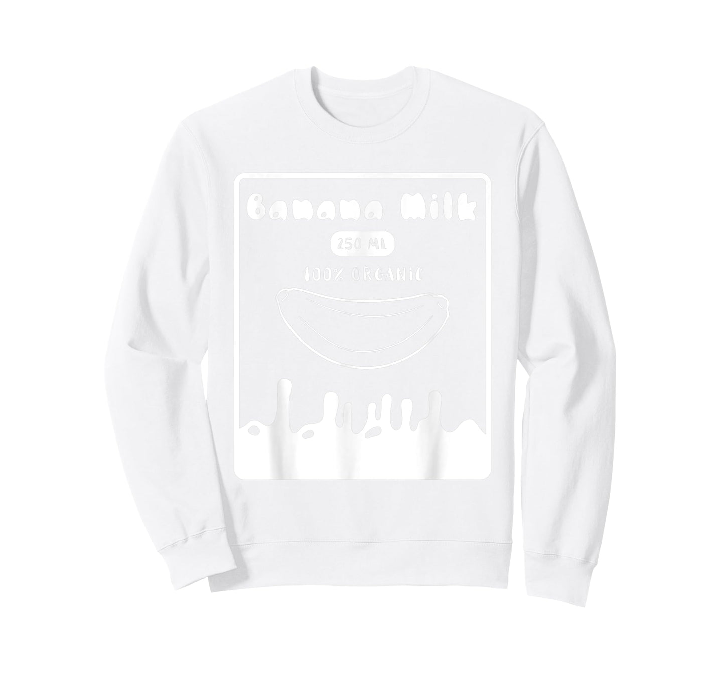 Kawaii Banana Milk Milky Vaporwave Japanese Banana Milkshake T-Shirt