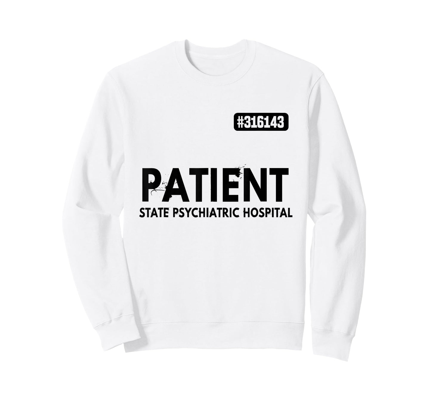 Patient Psychiatric Hospital Jail Costume T-Shirt Prisons