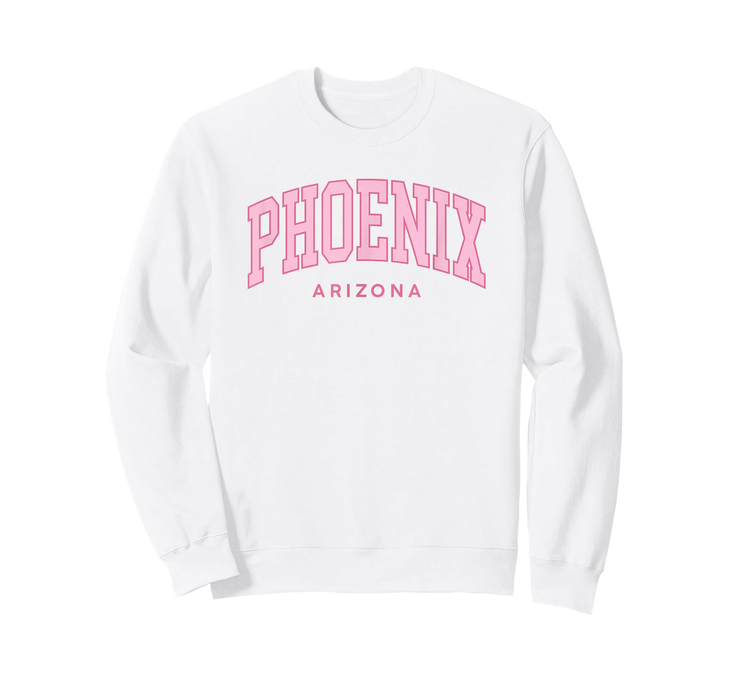 Phoenix Retro Preppy Throwback Womens Girls Arizona Pink T-Shirt