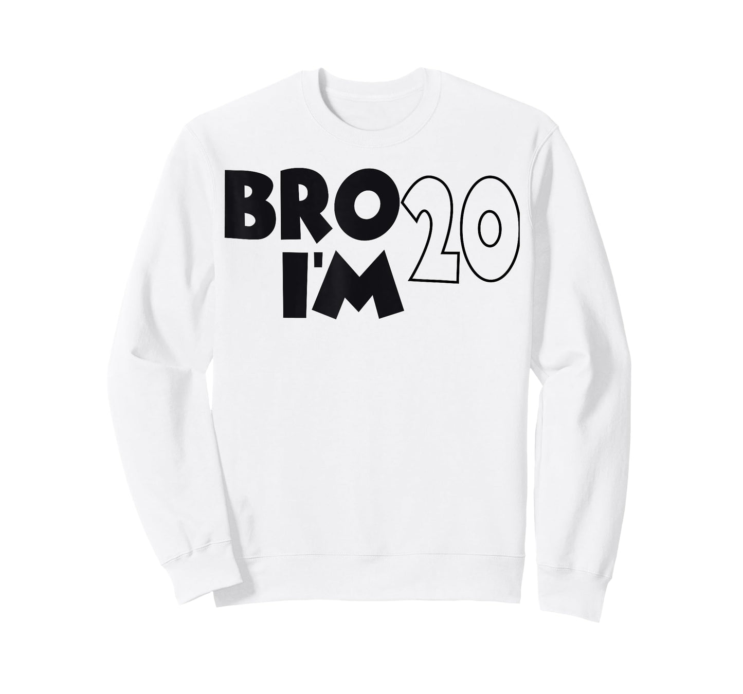 20th Birthday Boy Bro I’m 20 Year Old 20th Birthday Party T-Shirt