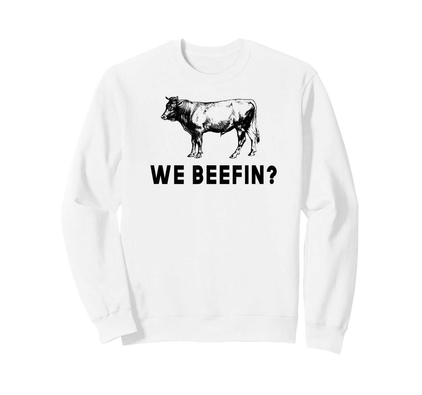 We Beefin Funny Farming Beef Cattle Rancher Cow T-Shirt