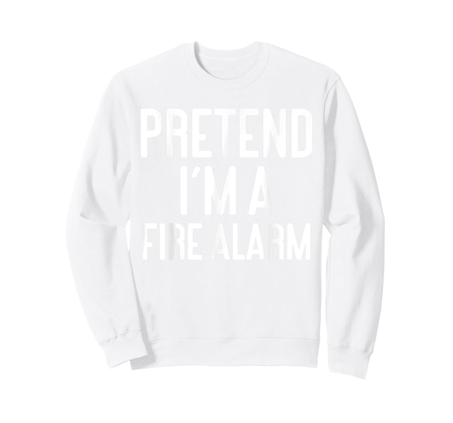 Funny Halloween Costume Party Pretend Im A Fire Alarm T-Shirt
