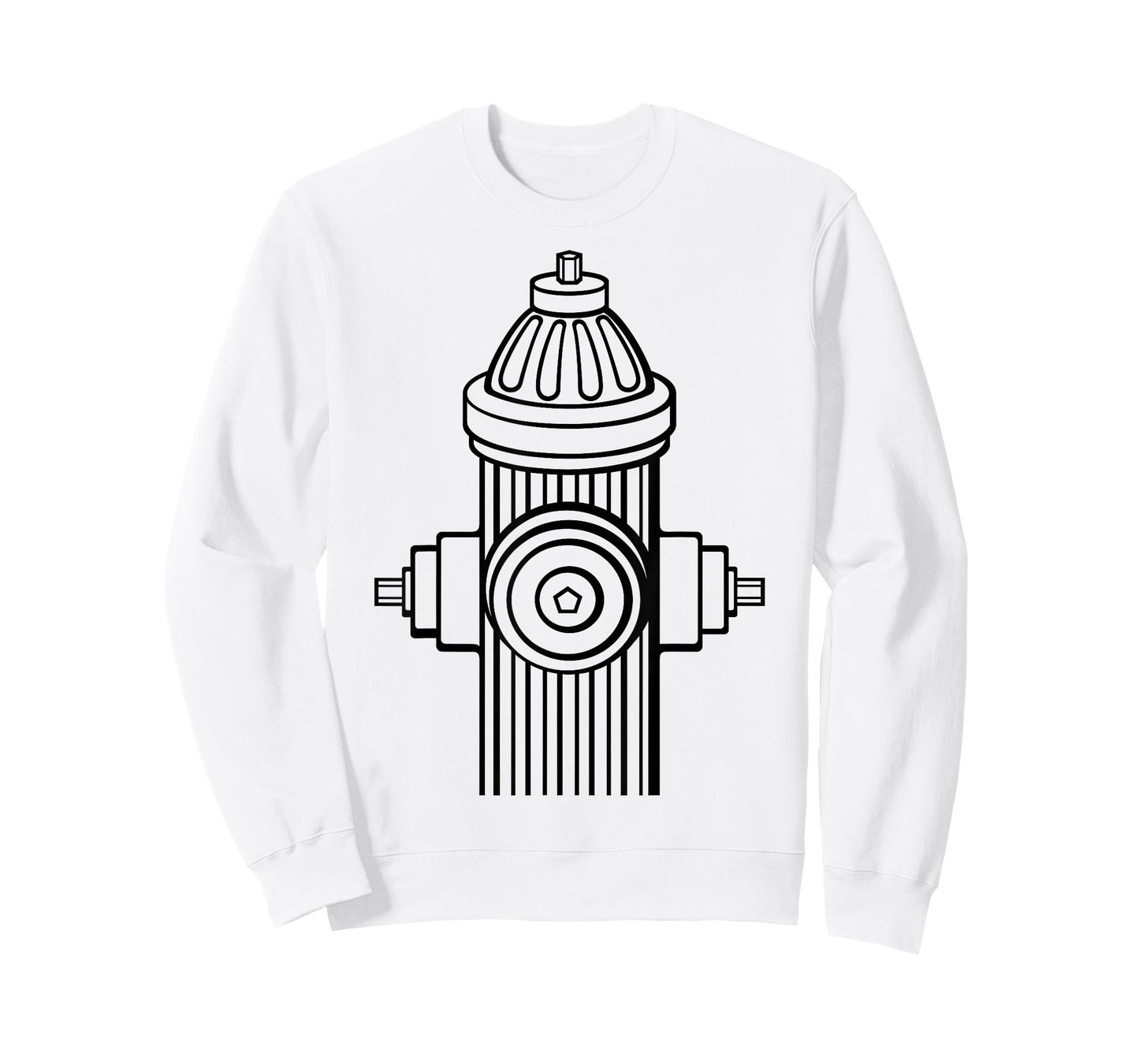 Fire Hydrant - Lazy Halloween Costume Firefighter Fireman T-Shirt