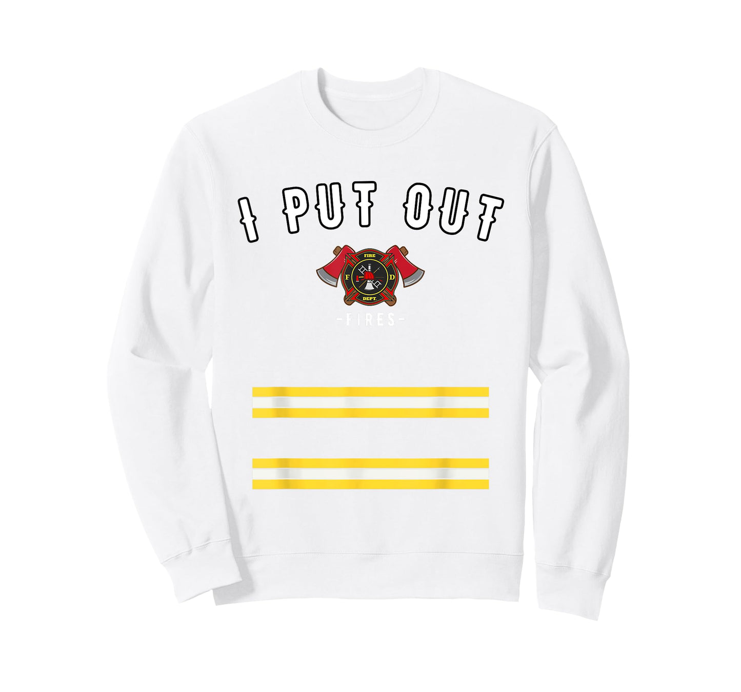 Halloween Costume Funny Firefighter I Put Out Fires Firemen T-Shirt