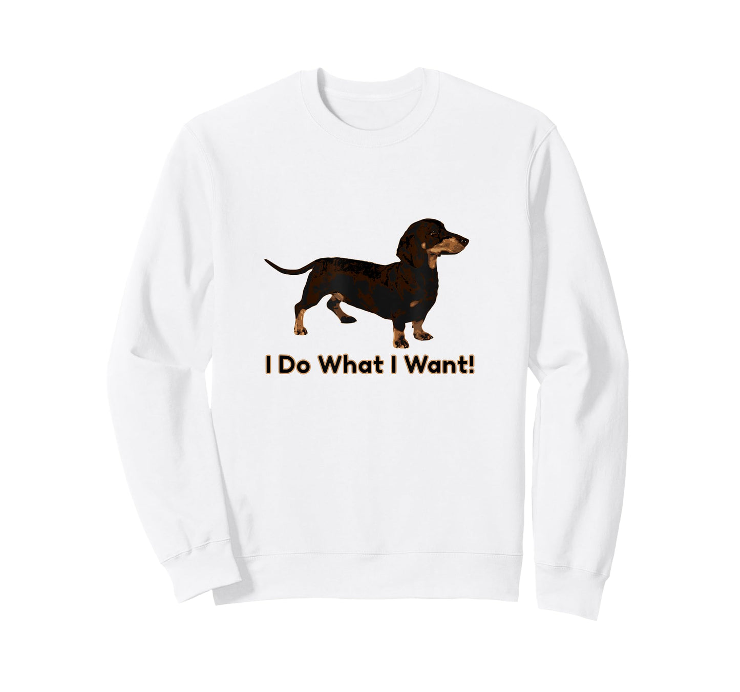 Cute Dachshund I Do What I Want Funny Wiener Dog T-shirt Men Women Kids T-Shirt