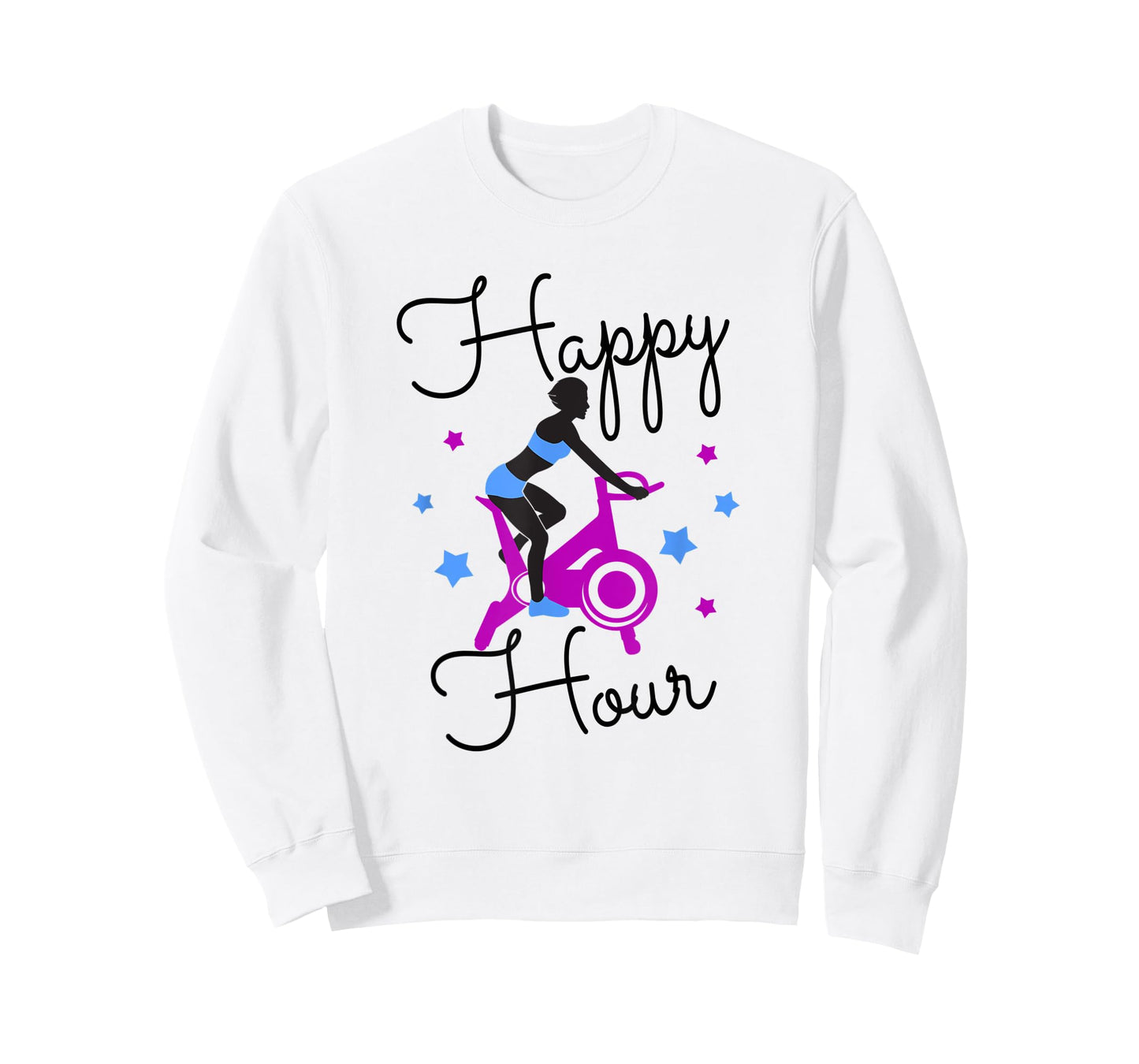 Funny Spin Class Happy Hour Indoor Cycling Spinning T-Shirt