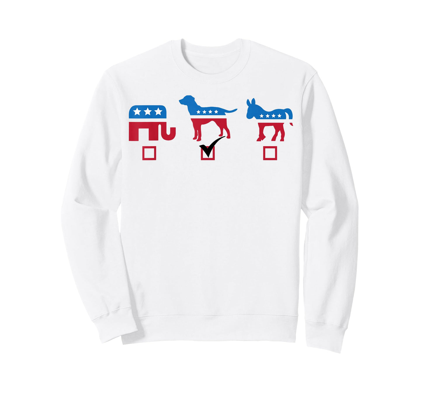 Elephant Dog Donkey Choose My Dog Would Do A Better Job T-Shirt