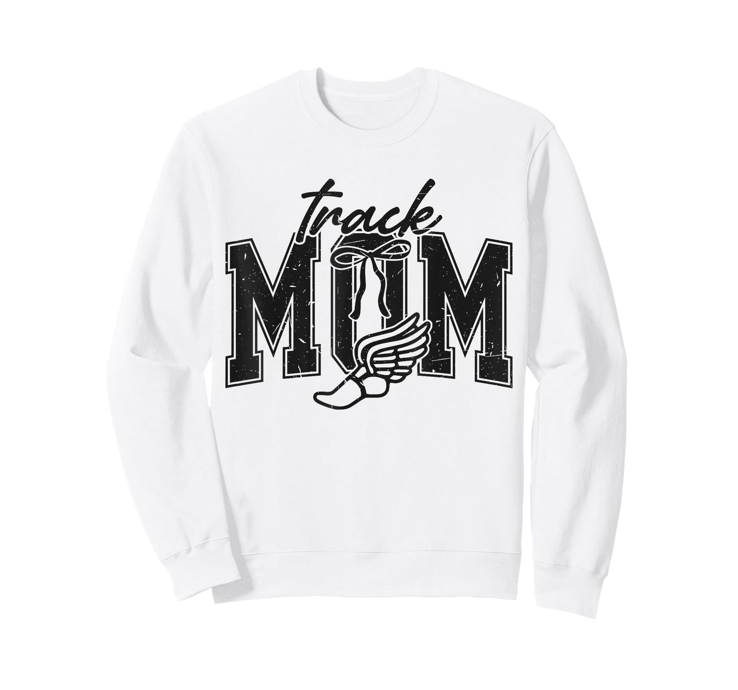 Retro Track Mom Track Mama Game Day Sports Mom Womens Mens T-Shirt